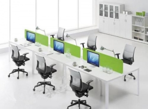 为什么要选择办公家具厂的开放式办公桌